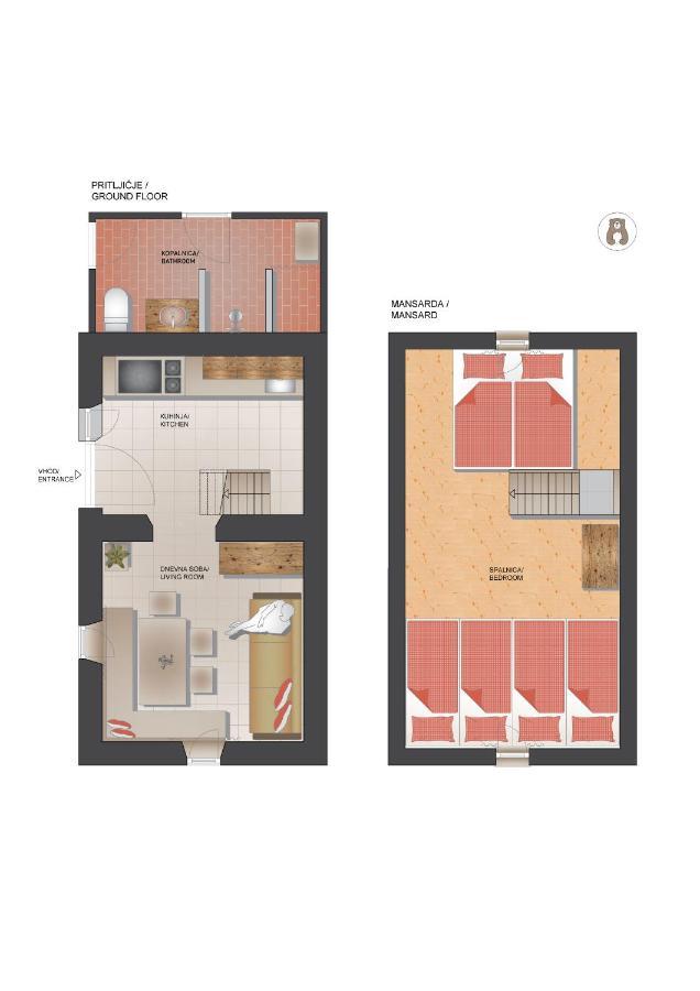 Lizina Hiska House Bohinj Villa Bohinjska Bistrica Exterior photo